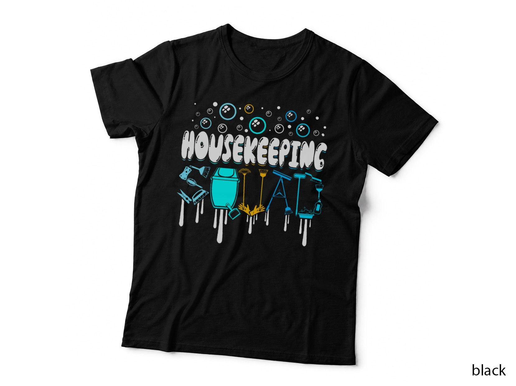Housekeeping Squad Cleaner Cleaning Housekeeper T-Shirt