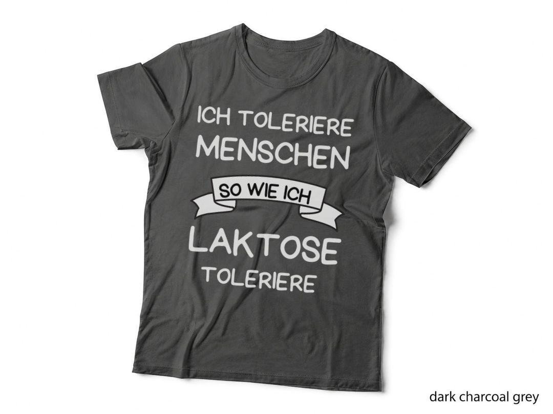 I Tolerate People as I Tolerate Lactose T-Shirt