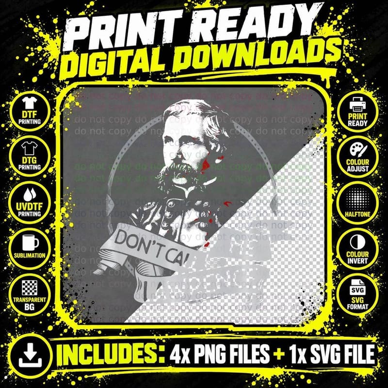 Joshua Lawrence Chamberlain Civil War Gettysburg T-Shirt Png SVG Digital Bundle