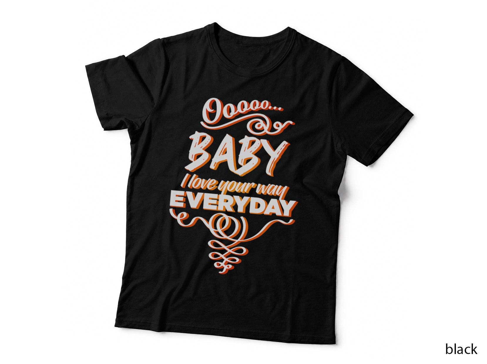 Lyriclyfe Baby, I Love Your Way by Peter Frampton T-Shirt
