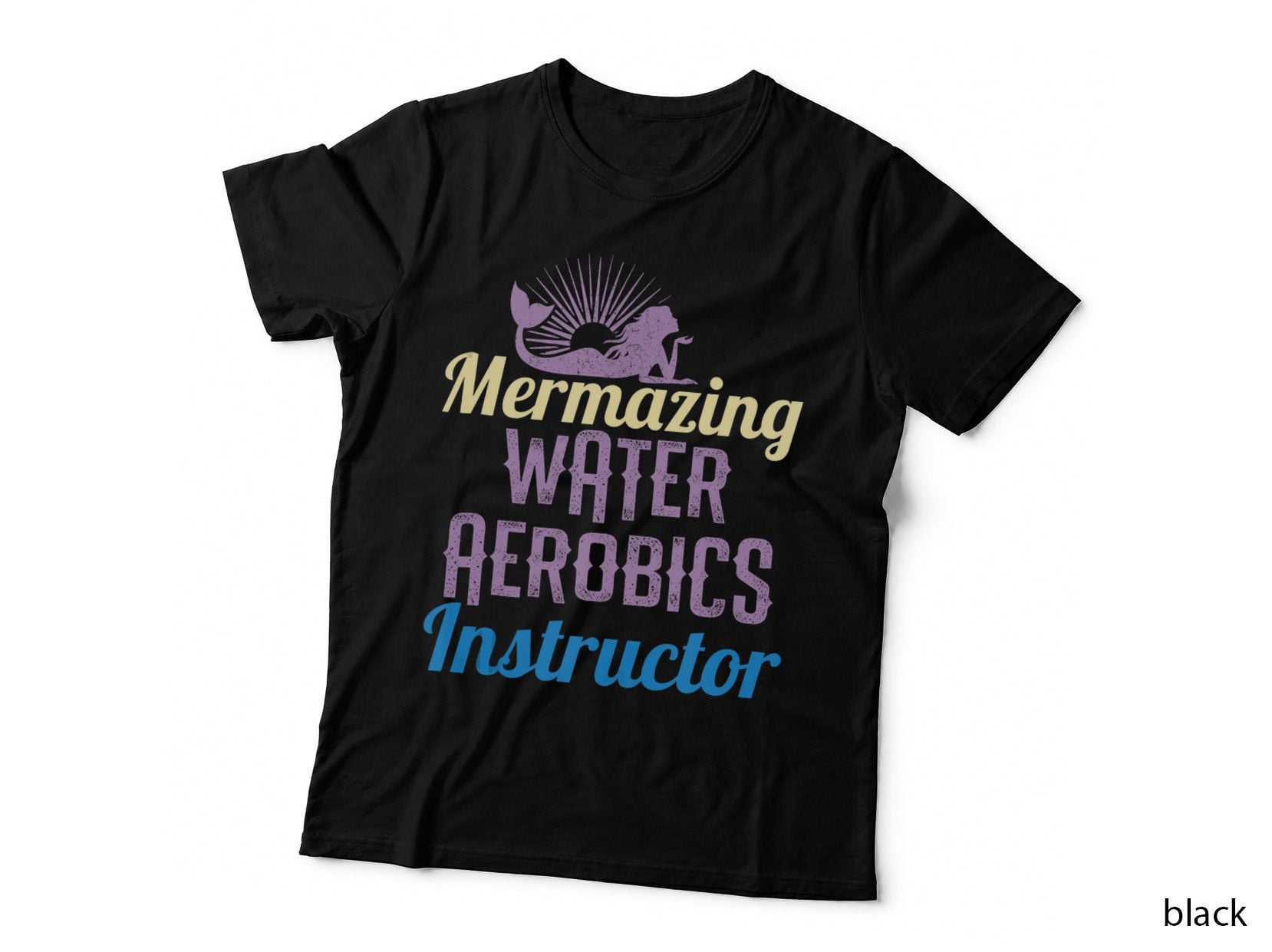 Mermazing Water Aerobics Instructor, Sport T-Shirt