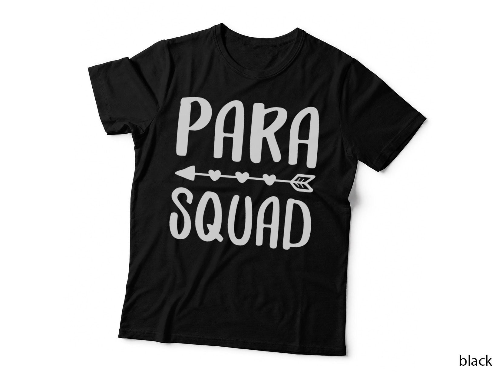 PARA Squad T-Shirt Paraprofessional Educator Shirt T-Shirt