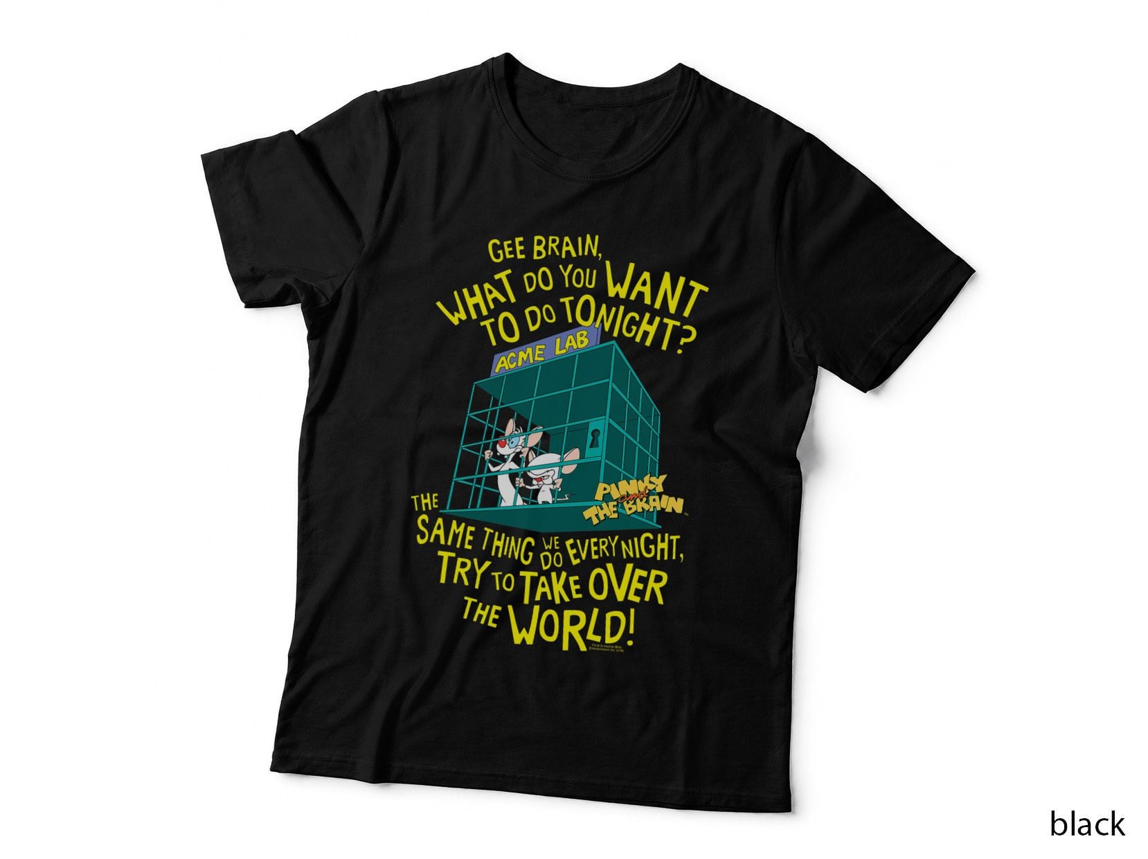 Pinky and the Brain the World T-Shirt