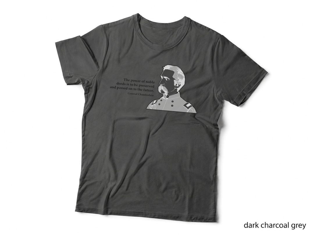 Power of Noble Deeds Civil War General Joshua Chamberlain T-Shirt