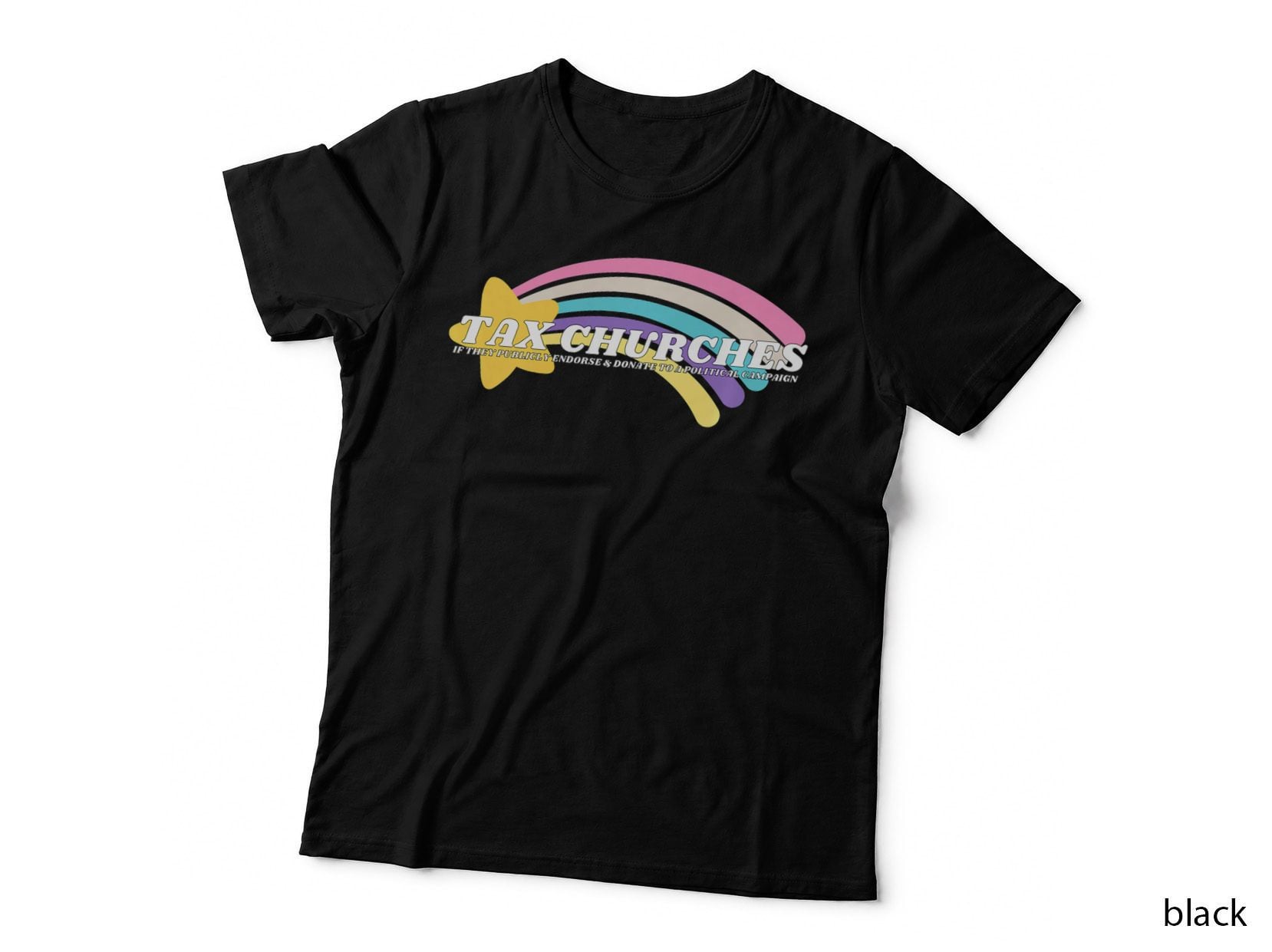 Tax Churches Graphic T-Shirt