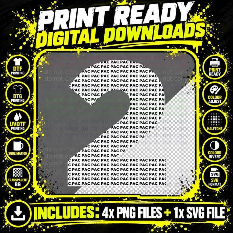 2 PAC 2PAC TUPAC PAC 1 T-Shirt Png SVG Digital Bundle