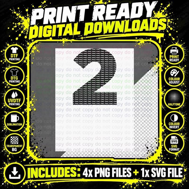 2 PAC 2PAC TUPAC PAC T-Shirt Png SVG Digital Bundle
