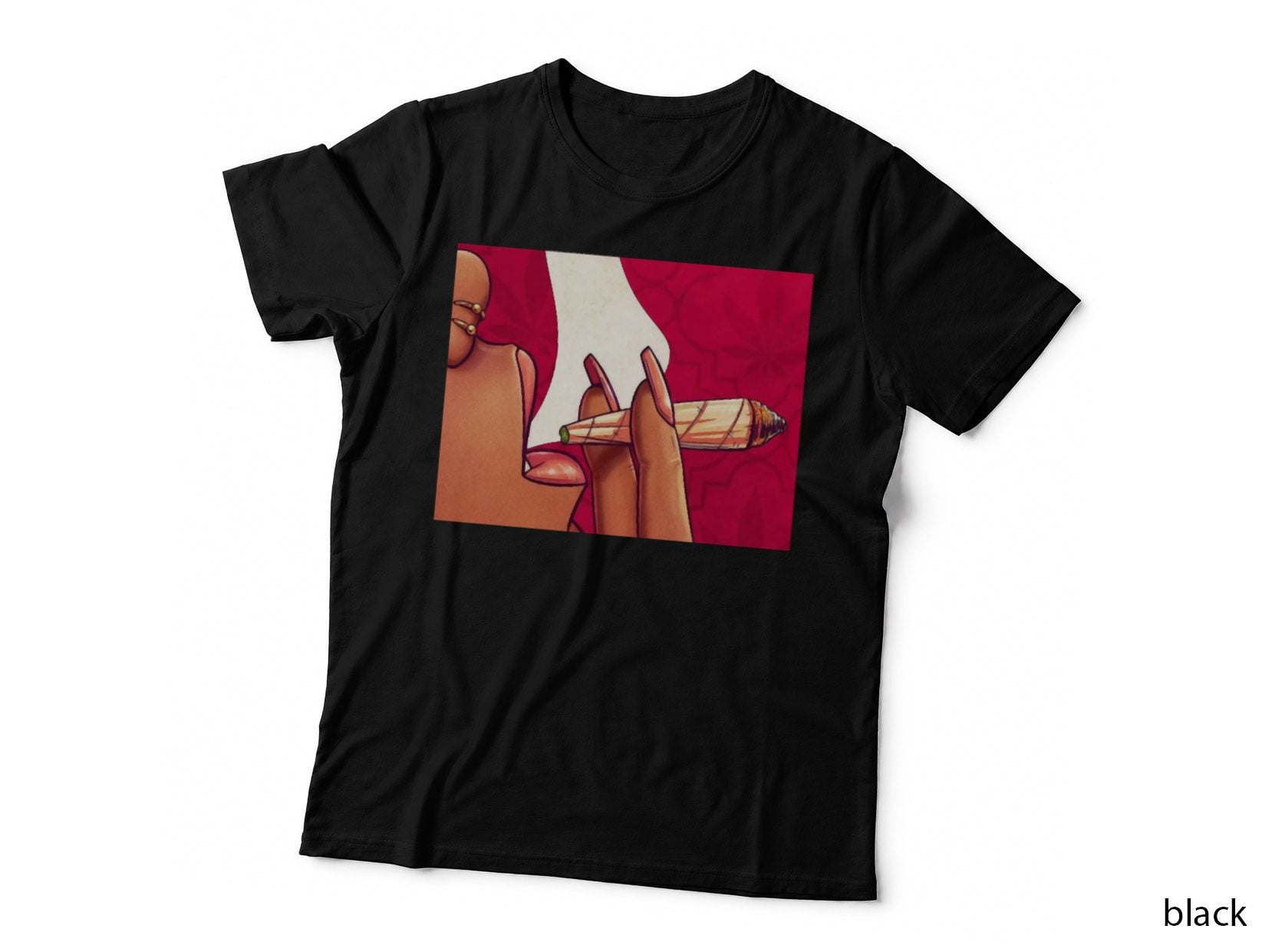Bitch with Spliff 1 T-Shirt