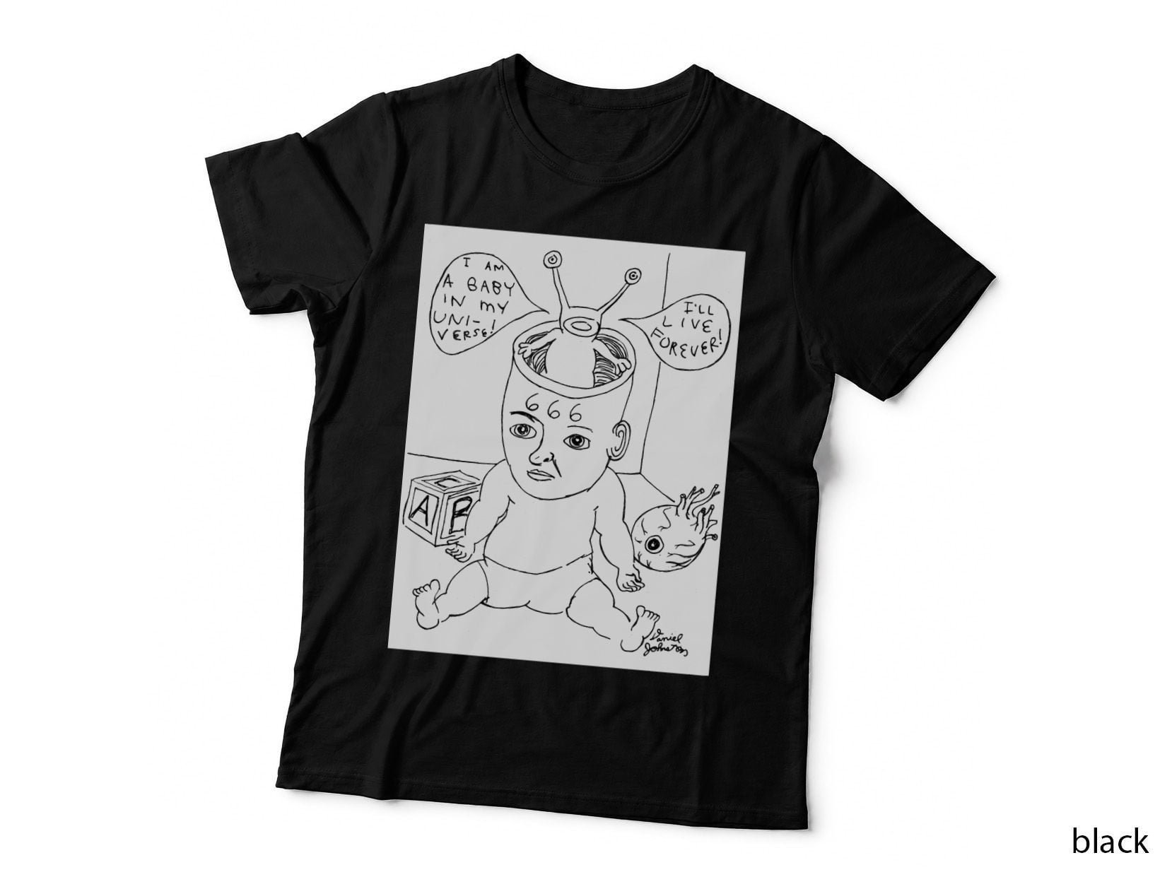 Daniel Johnston Drawing T-Shirt