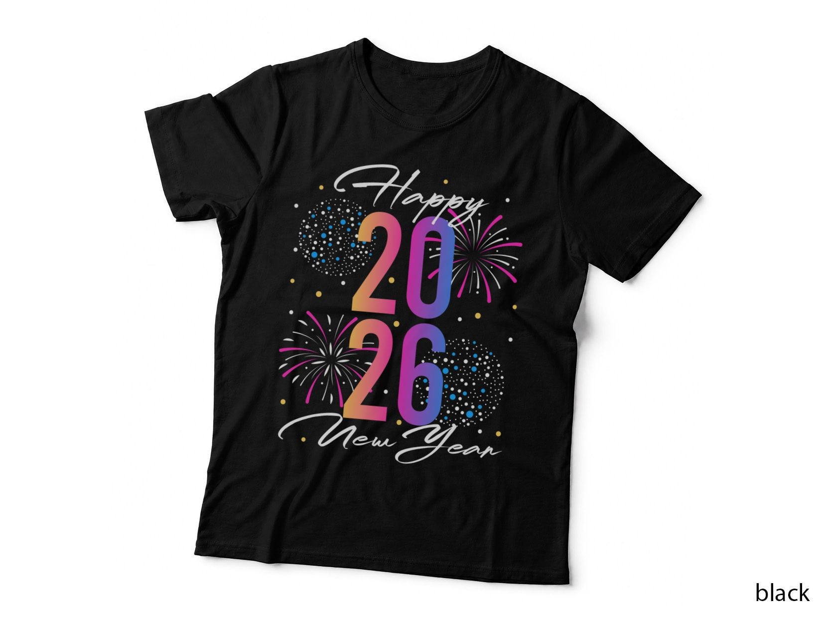Happy New Year 2026 New Years Party Firework 2026 T-Shirt