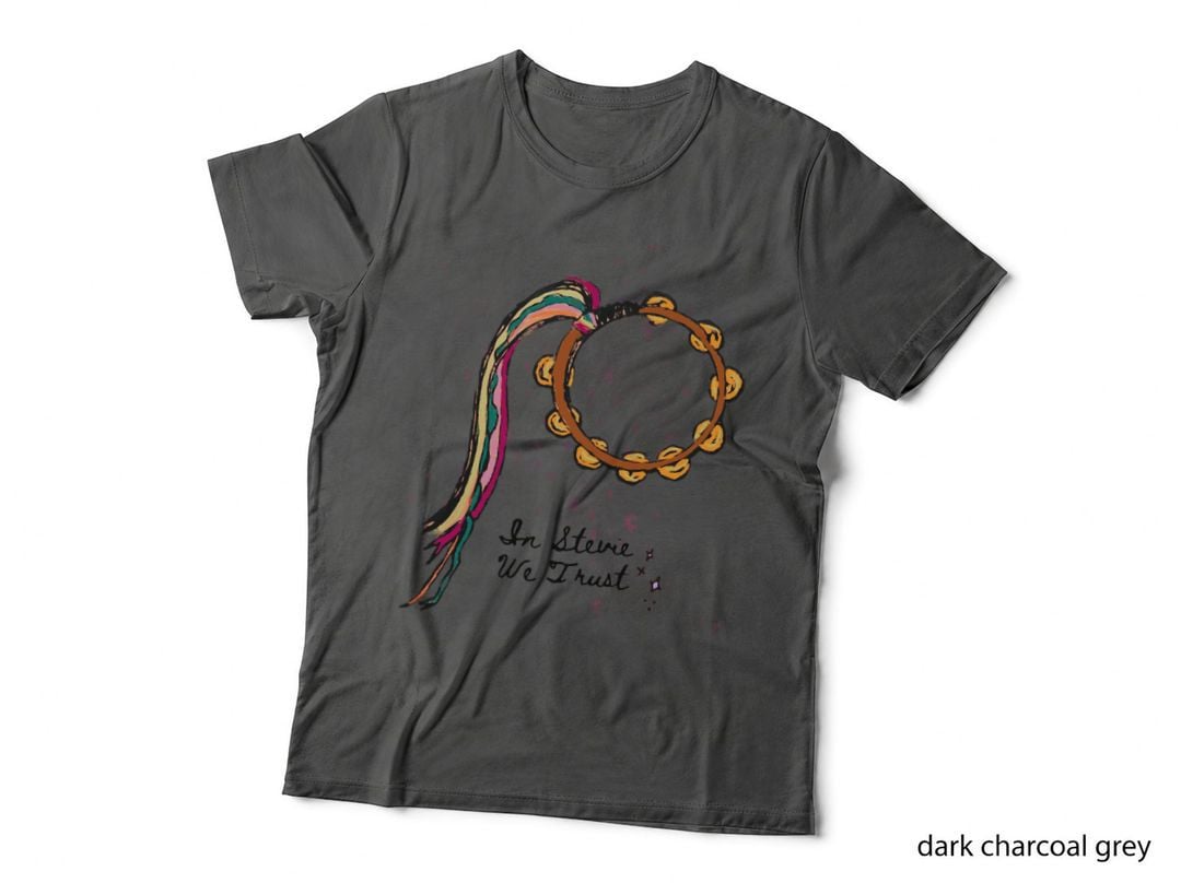 In Stevie We Trust - Tambourine T-Shirt