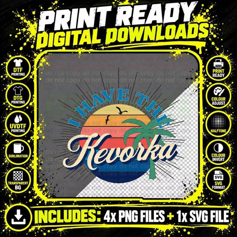 Kramer Has the Kevorka 11 T-Shirt Png SVG Digital Bundle