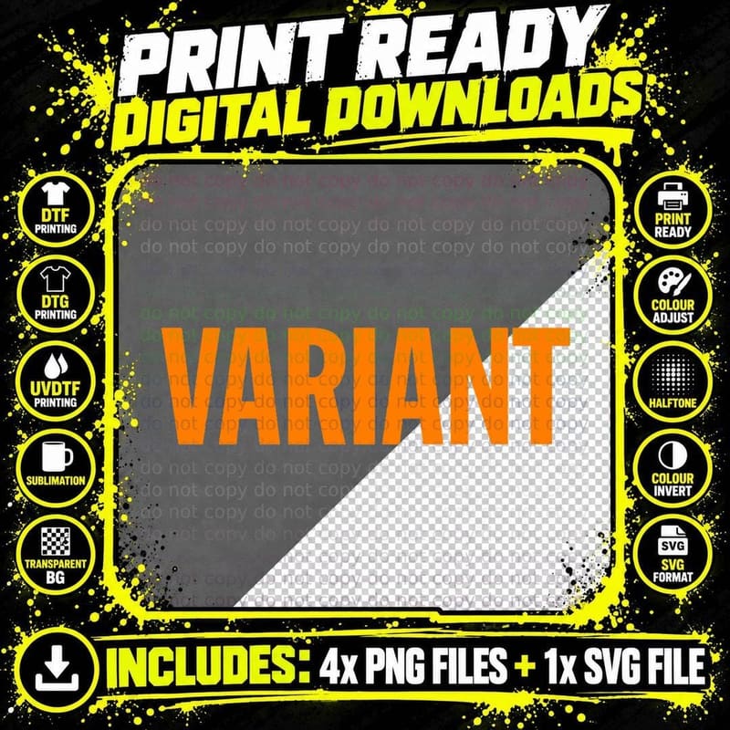 LOKI Variant T-Shirt Png SVG Digital Bundle
