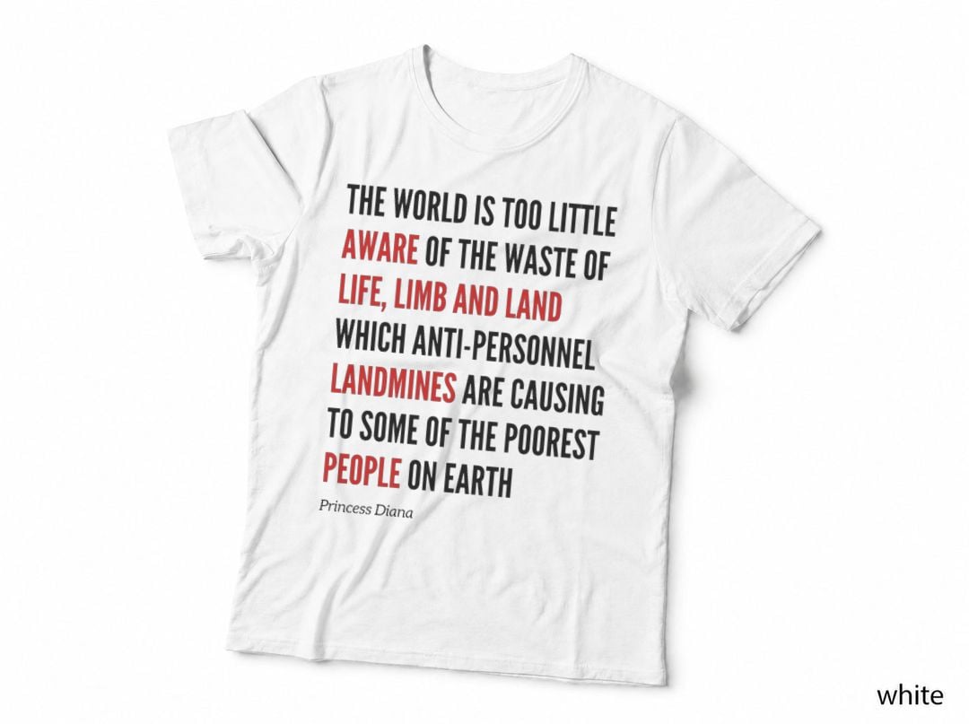 Landmine Speech - Princess Diana 1 T-Shirt
