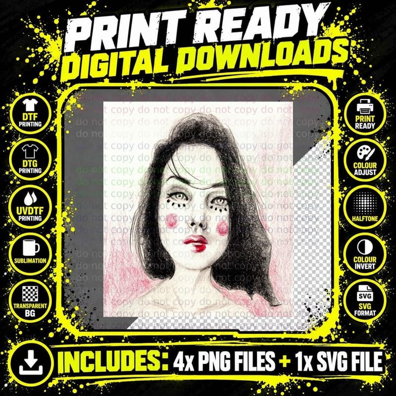 P! NK Premium Scoop T-Shirt Png SVG Digital Bundle
