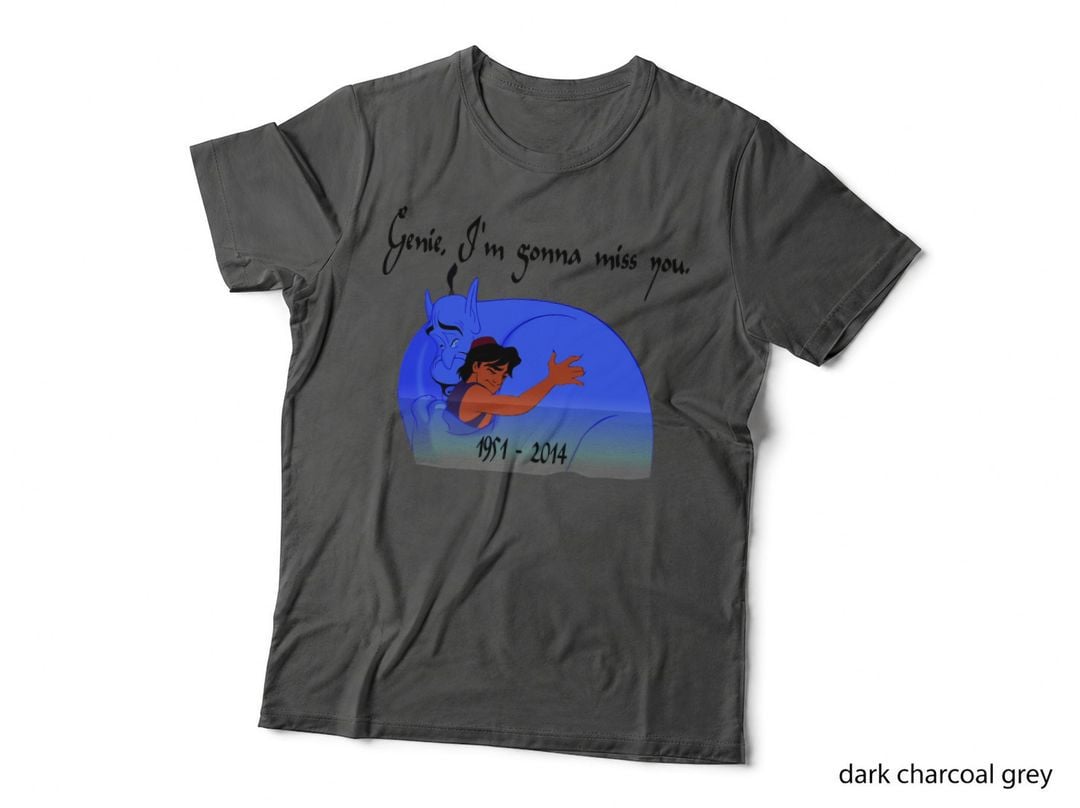RIP Robin Williams - Genie, We're Gonna Miss You T-Shirt