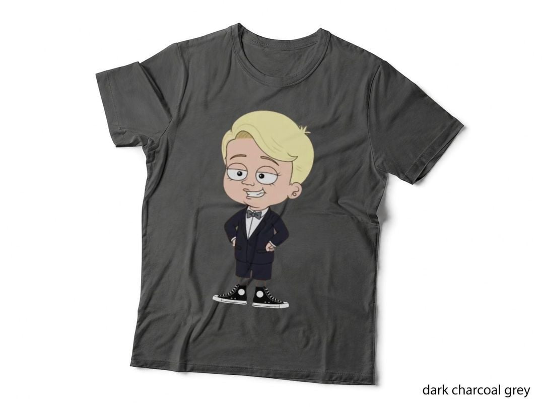The Prince Cartoon the Royal Family Show Cartoon T-Shirt