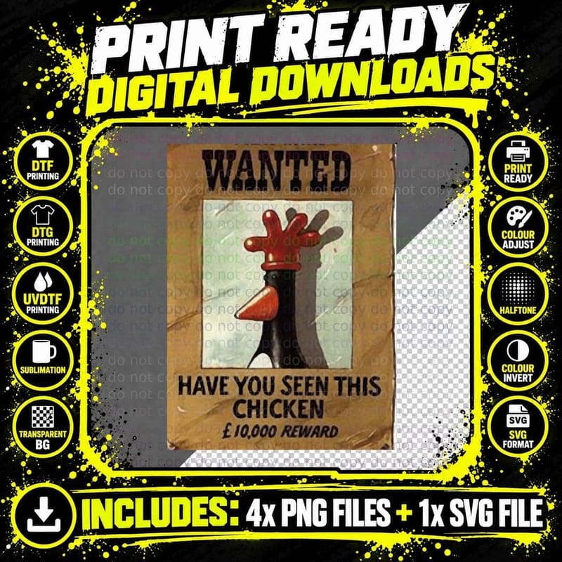 Wallace and Gromit T-Shirt Png SVG Digital Bundle
