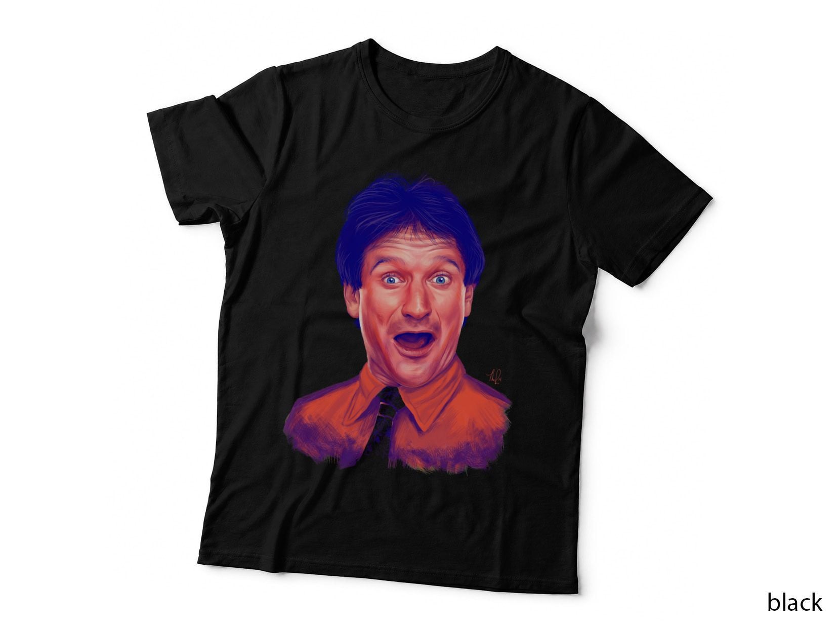 Young Robin Williams T-Shirt