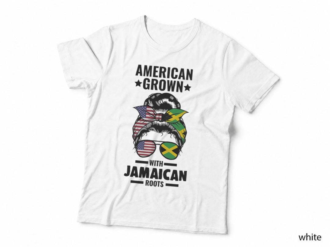 American Grown with Jamaican Roots Jamaica T-Shirt