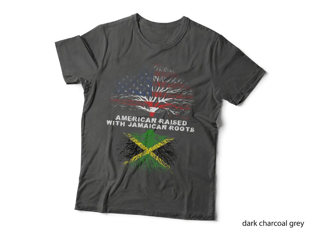 American Raised with Jamaican Roots Jamaica, Mens T-Shirt