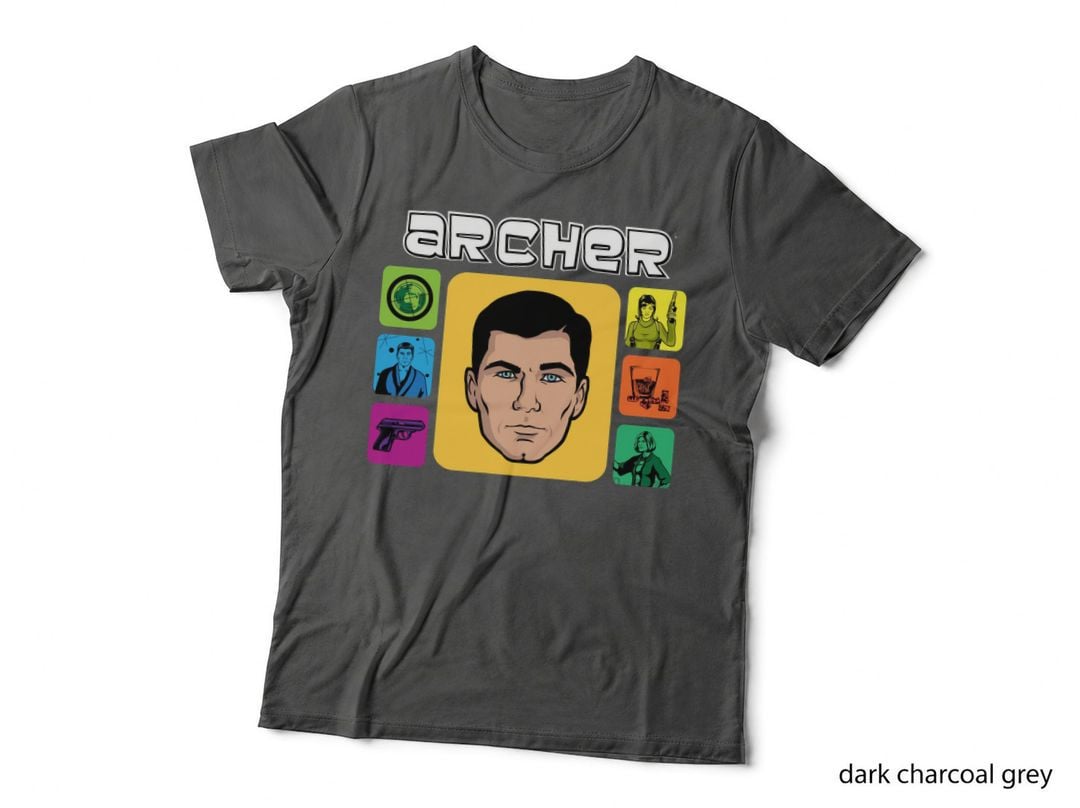 Archer T-Shirt, Comic Book Style, Pop Culture Fan Gift