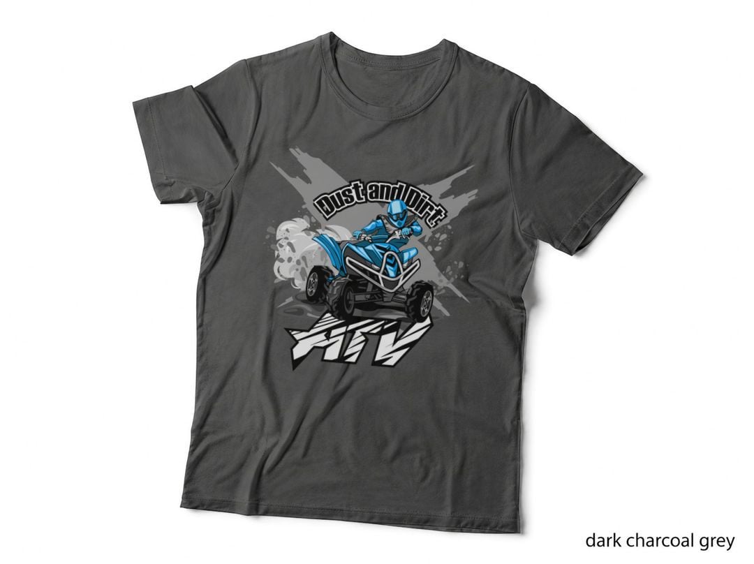ATV Rider Just and Life Quad Bike Extreme Sports Adventure Theme T-Shirt