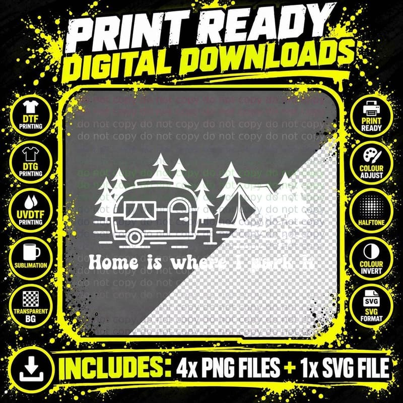 Deer Head Forest Eagle Outdoor T-Shirt Png SVG Digital Bundle
