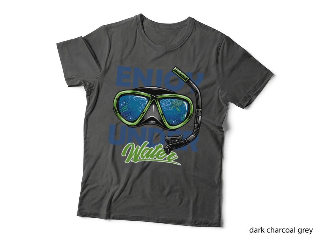 Enjoy Under Water Diving Sports Adventure Snorkel T-Shirt