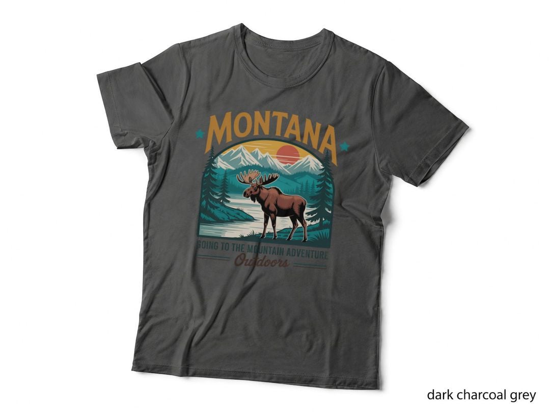 Montana Going to the Mountain Adventure Outdoors Outdoor Adventure T-Shirt