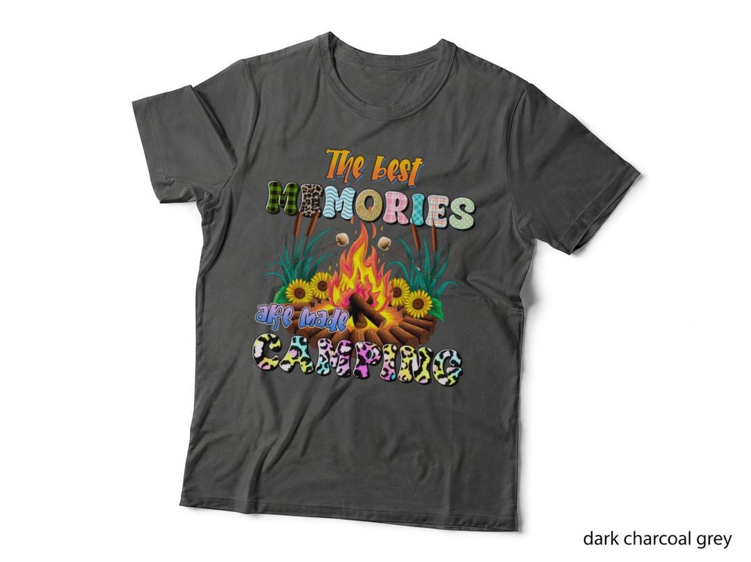 The Best Memories Are Made Camping Outdoor Adventure T-Shirt