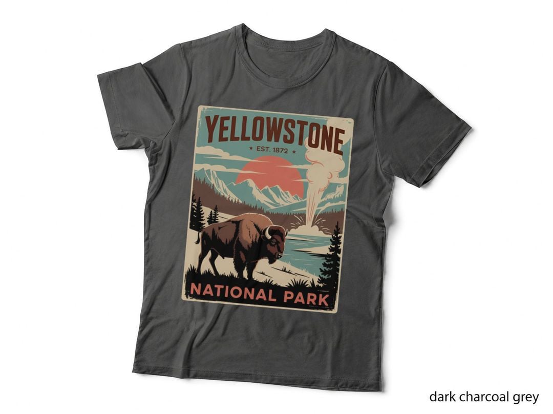 Yellowstone National Park Est. 1872 Camping T-Shirt