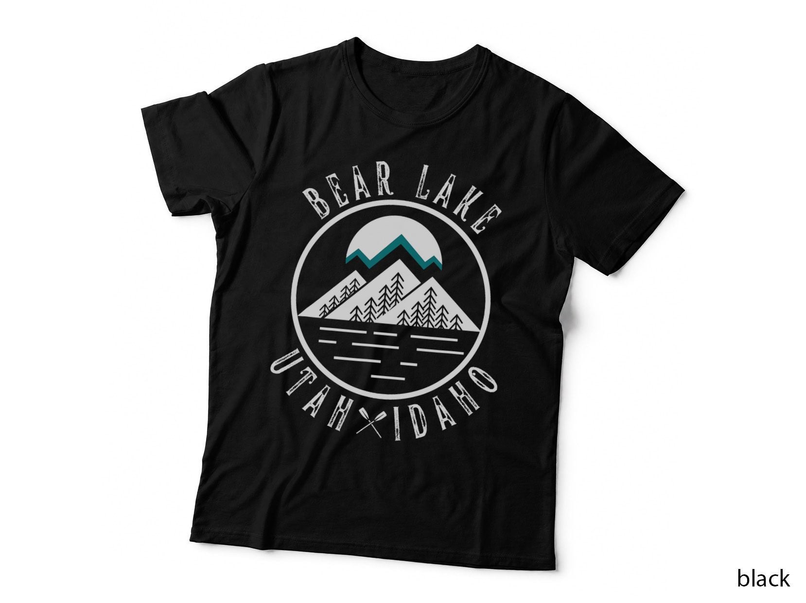 Bear Lake Utah Idaho Camping Boating, Outdoor Adventure, Nature Lover T-Shirt