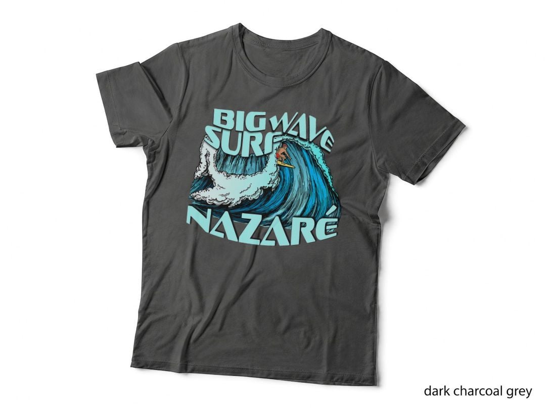 Big Wave Surfer 100 Foot Wave Surf Nazare Portugal Rad T-Shirt