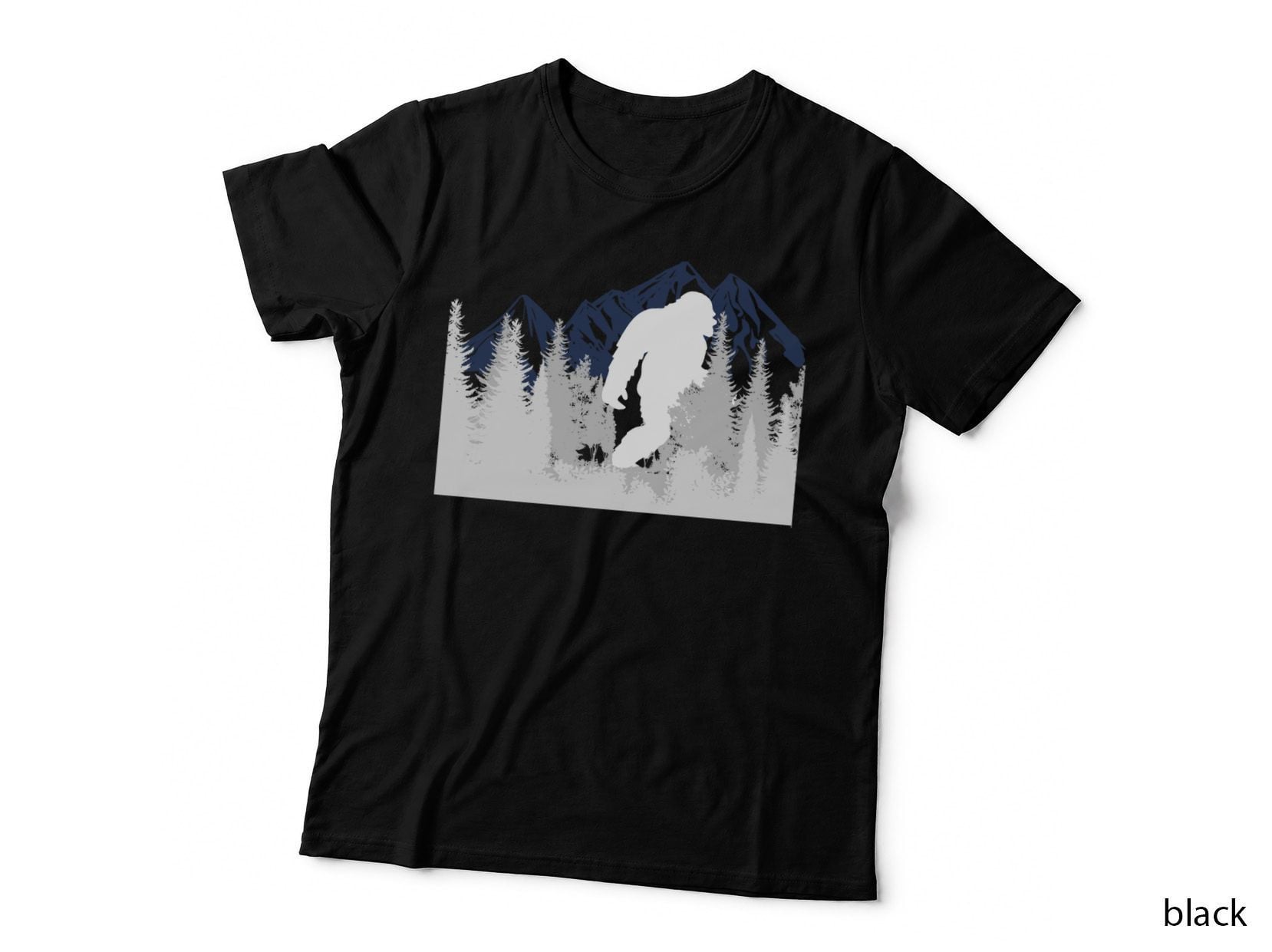 Bigfoot Sasquatch Design Women and Men Trip Hiking Lovers, Camping Gift T-Shirt