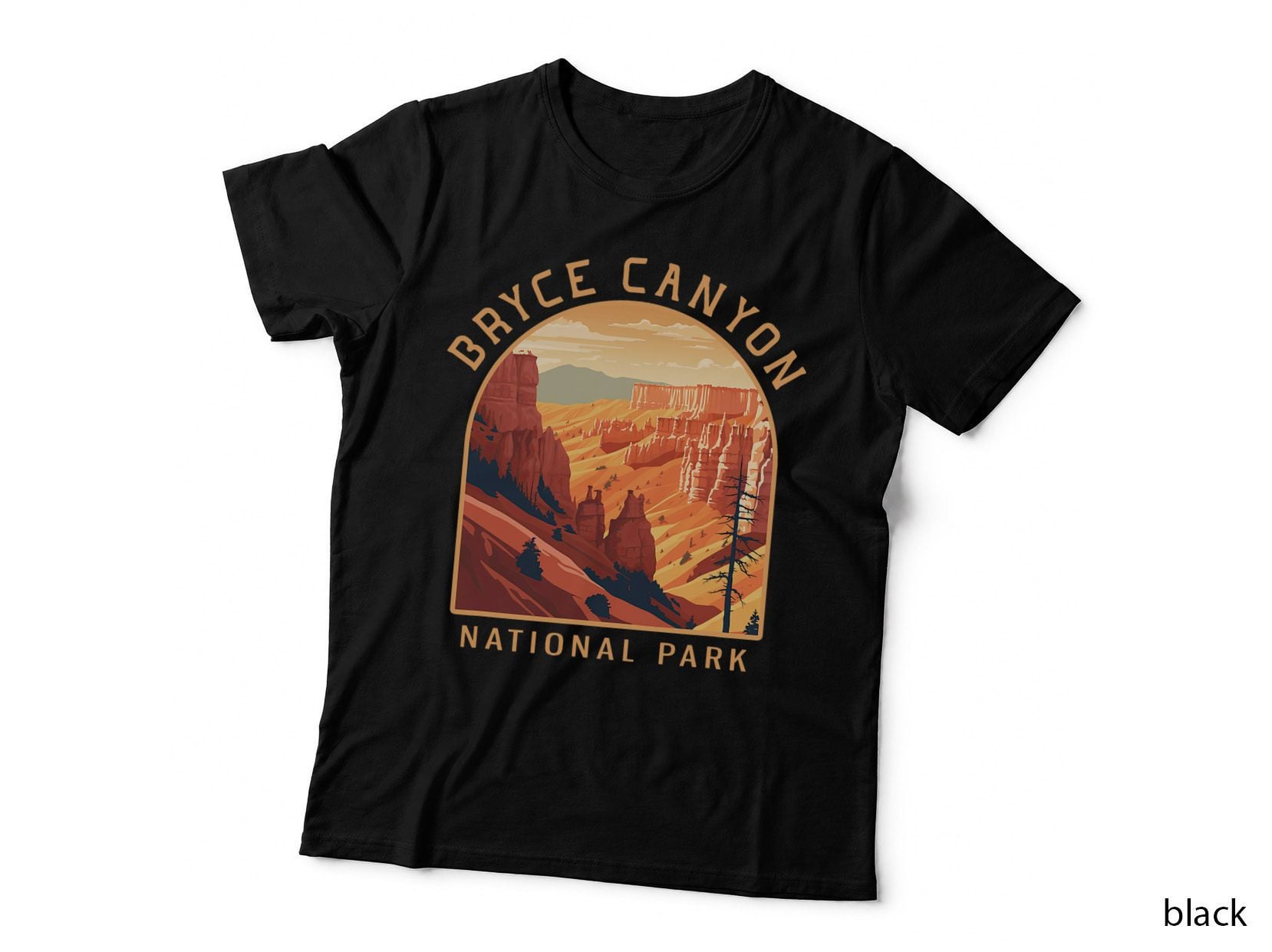 Bryce Canyon National Park Vintage, Camping, Hiking, Retro T-Shirt