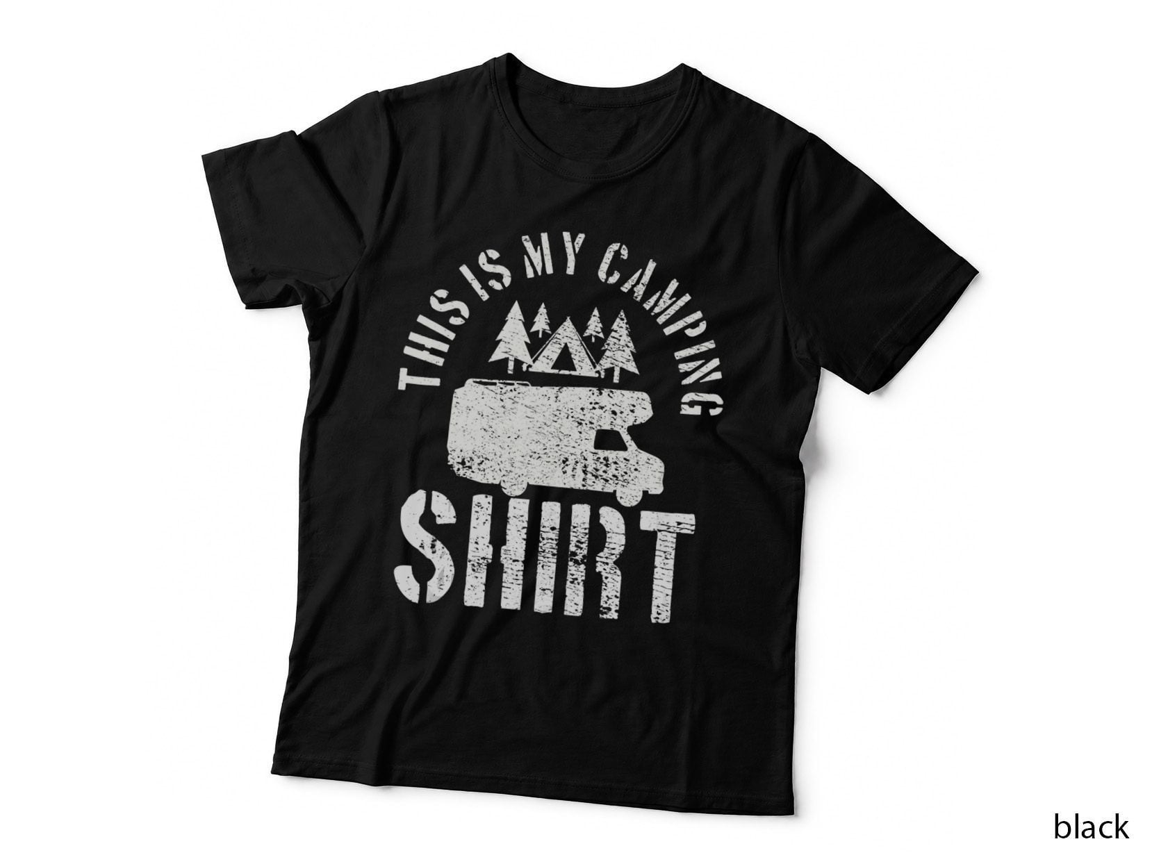 Camping Trailer Camper Van Mobile Home Caravan Motorhome, Traveler Gift T-Shirt