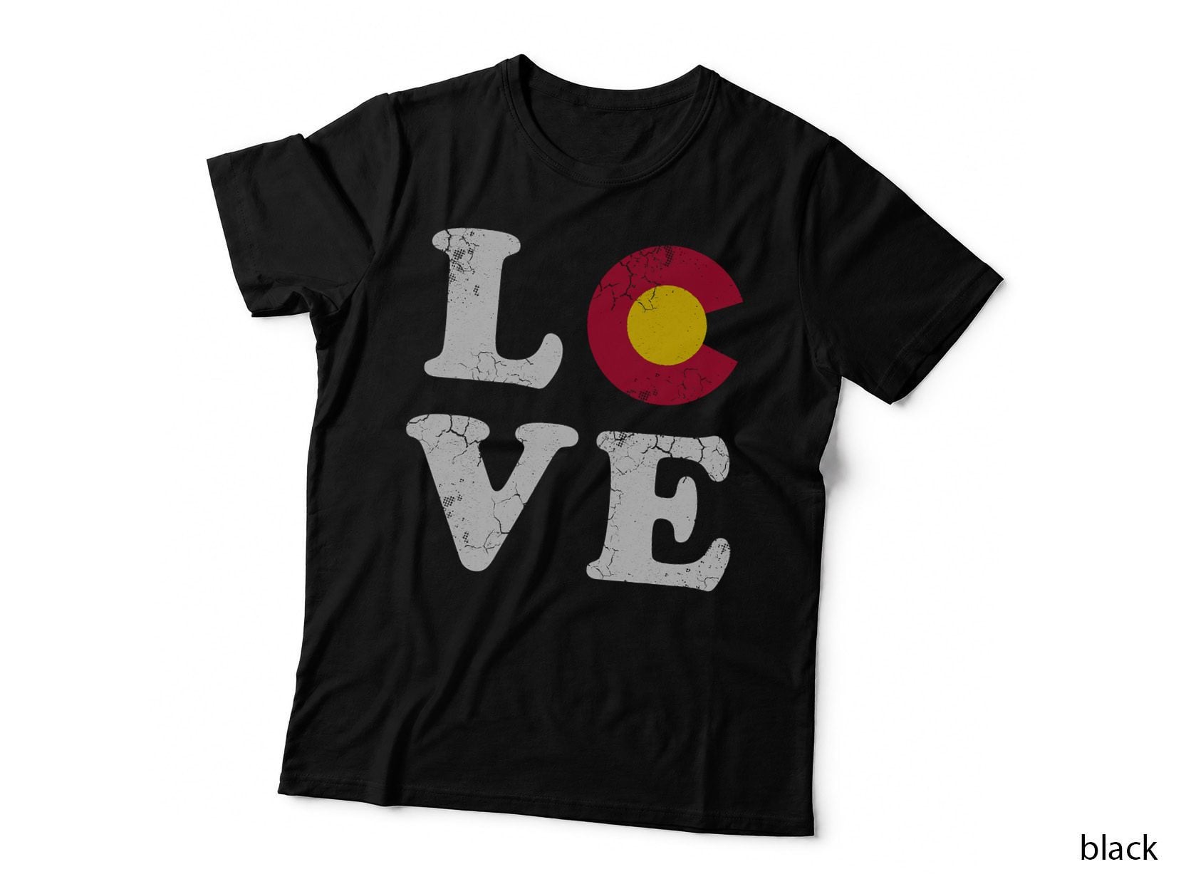 Colorado Flag Love Men Women Kids, State Pride, Outdoor Gear T-Shirt