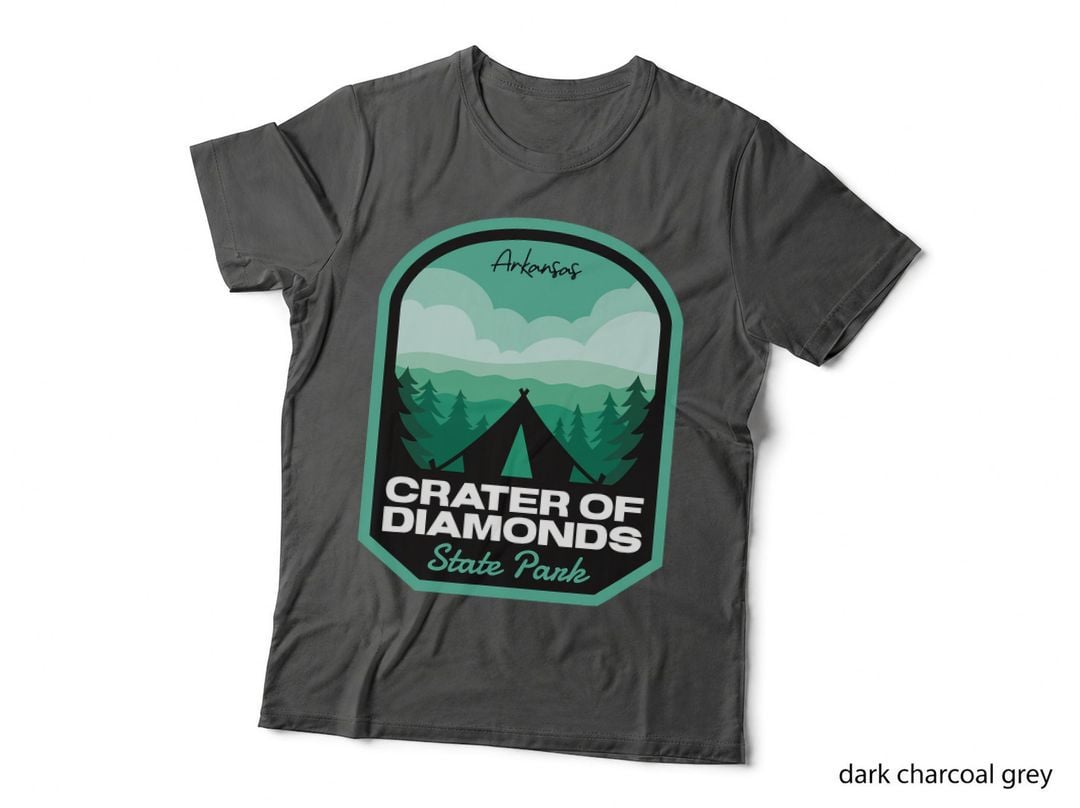 Crater of Diamonds State Park Ar Camping, Arkansas Adventure T-Shirt
