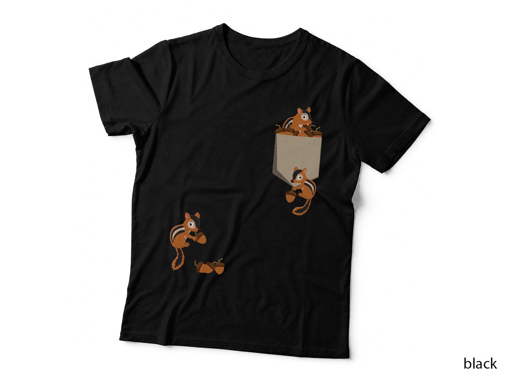 Cute Climbing Squirrels - Rodent Squirrel Lover Animal T-Shirt