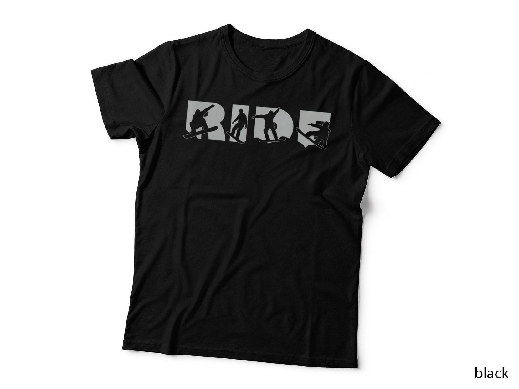 Dark Ride Snowboard, Snowboarding, Epic Snowboarder Graphic T-Shirt