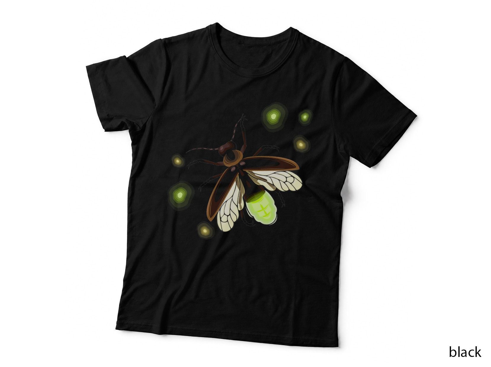 Firefly Nature Camping Insect, Outdoor Adventure, Summer, Hiking Gear T-Shirt