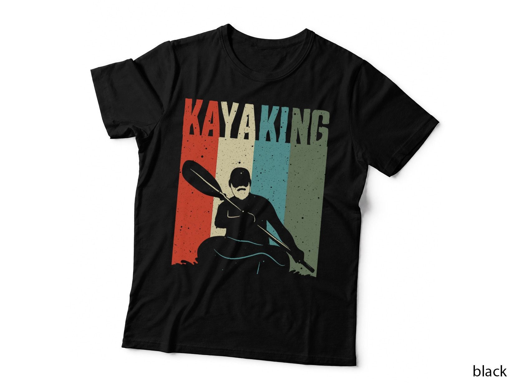 Funny Kayaking Design for Men Women Kayak Rafting Row Lovers T-Shirt