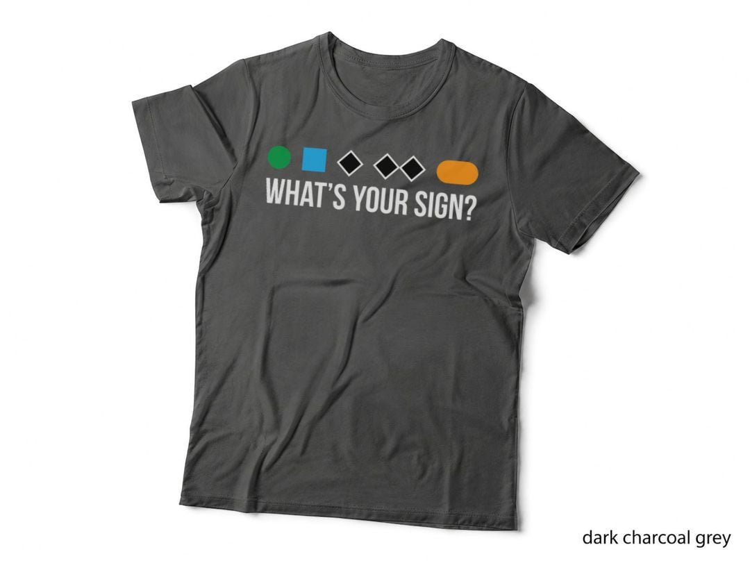 Funny Ski Skier or Snowboard What's Your Sign Shirt Gift T-Shirt