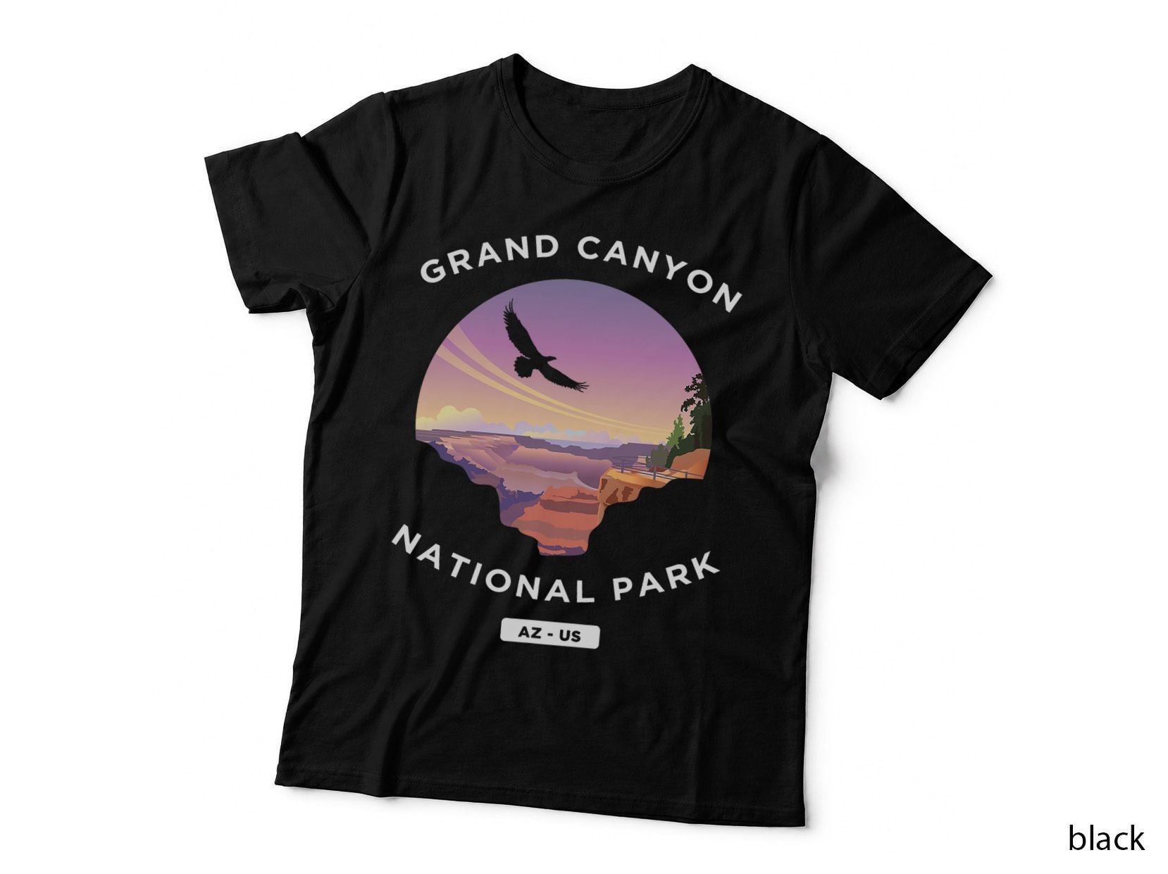 Grand Canyon Arizona US National Park Travel Hiking T-Shirt