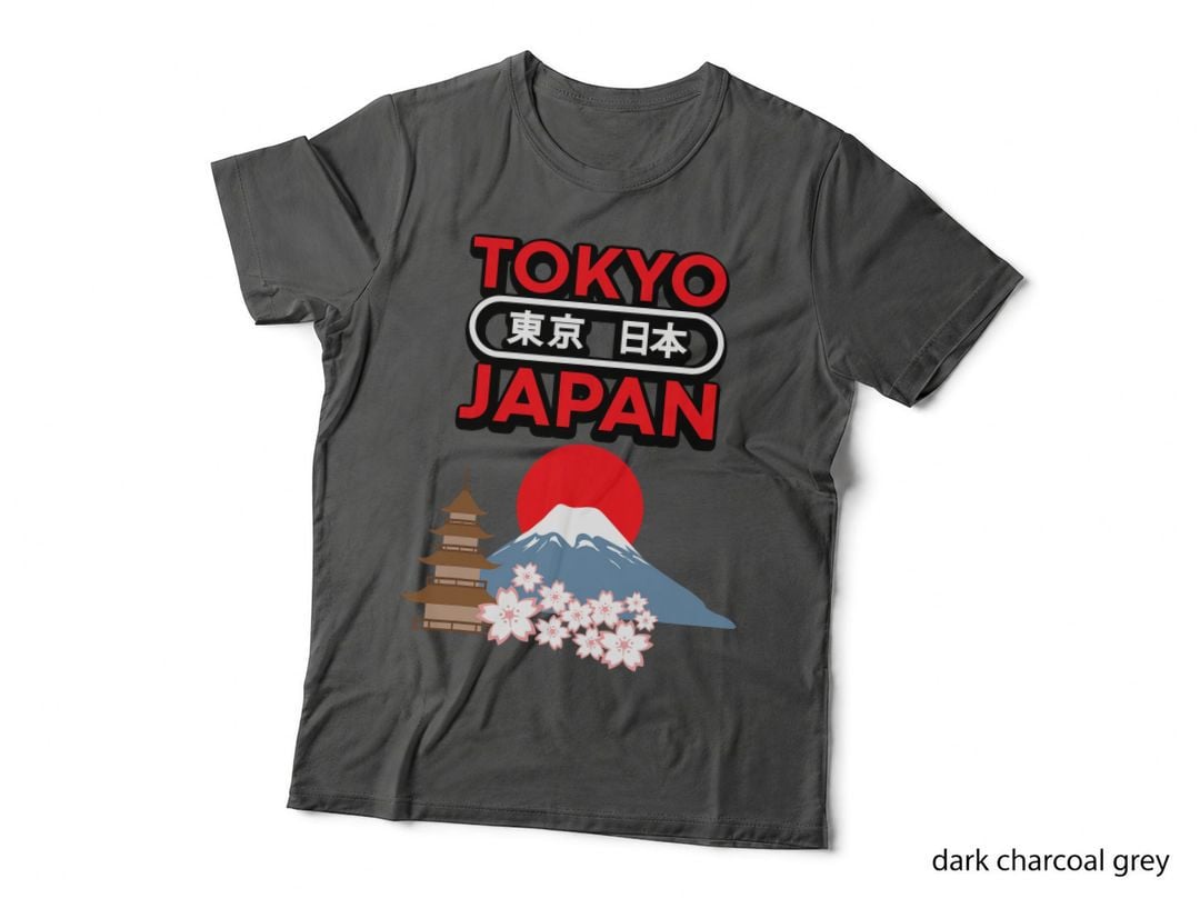 Japanese Cherry Blossom Mountain Tokyo Japan Souvenir Gift T-Shirt