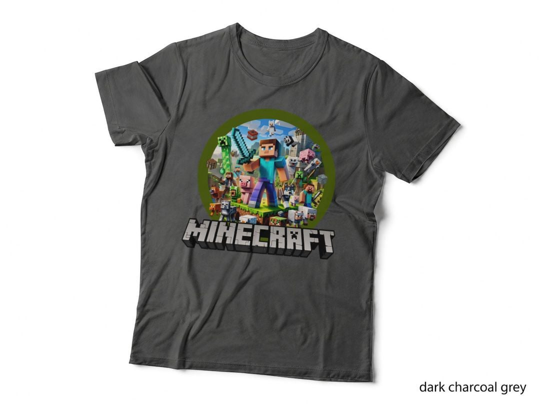 Miner T-Shirt, Crafting Adventure, Video Game Fan Apparel