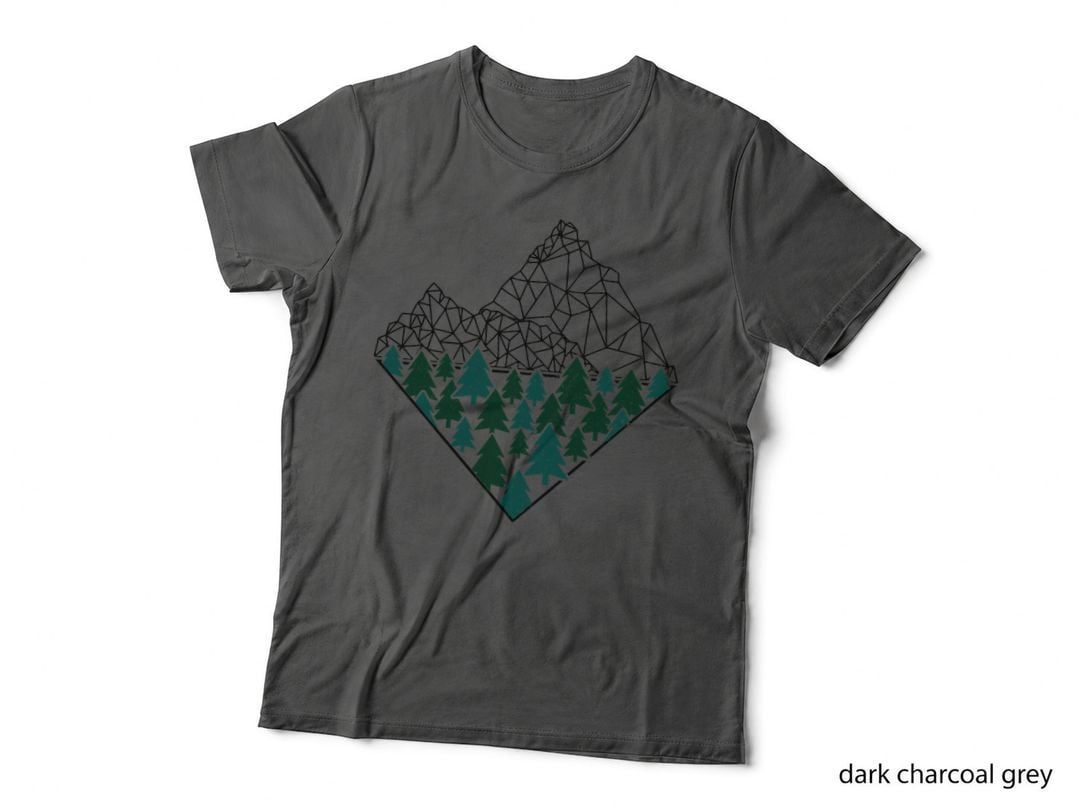 Mountains Trekking Nature Hiking Camping Outdoor Hiker Gift T-Shirt