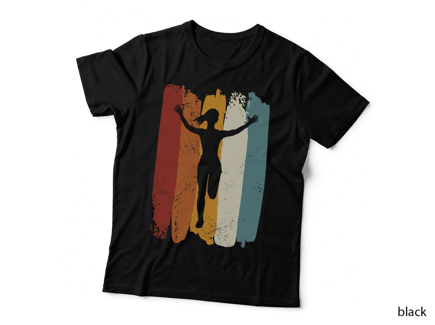 Retro Marathon Trail Running T-Shirt