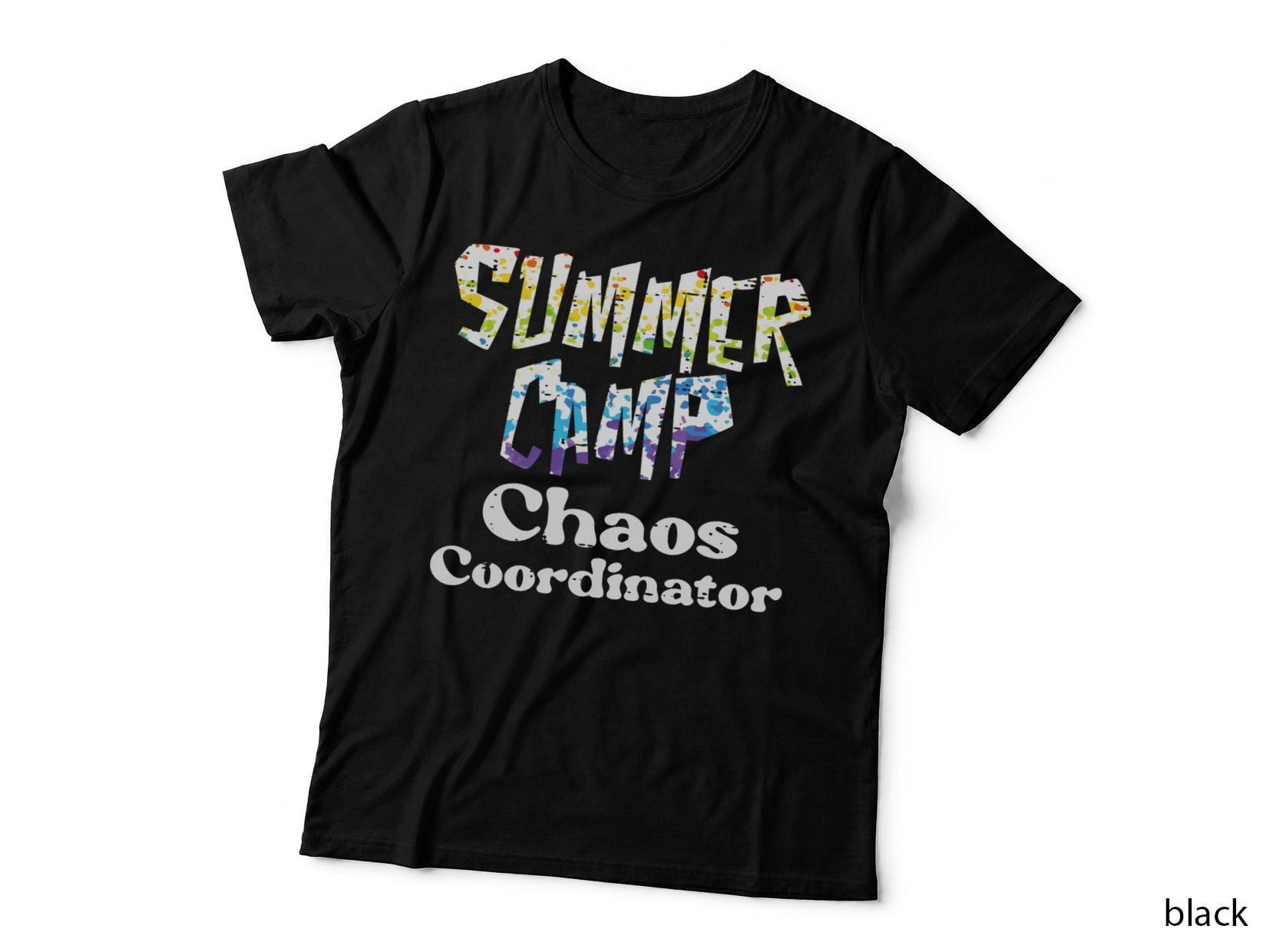 Summer Camp Chaos Coordinator Camping Counselor Men Women T-Shirt